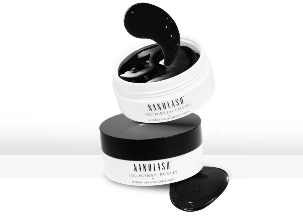 nanolash płatki pod oczy z kolagenem