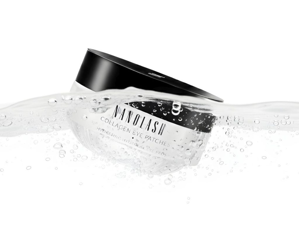 płatki pod oczy z kolagenem nanolash