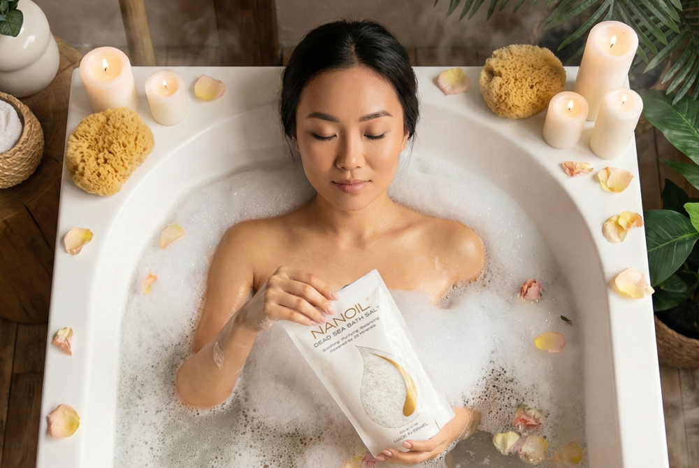 nanoil sól do kąpieli z morza martwego